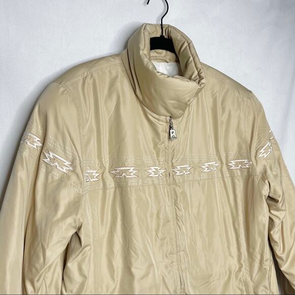 BOGNER / tan down puffer ski coat / 10 - Picture 3 of 10